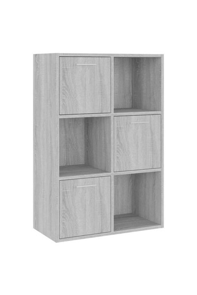 vidaxl Dulap de depozitare, gri sonoma, 60x29,5x90 cm