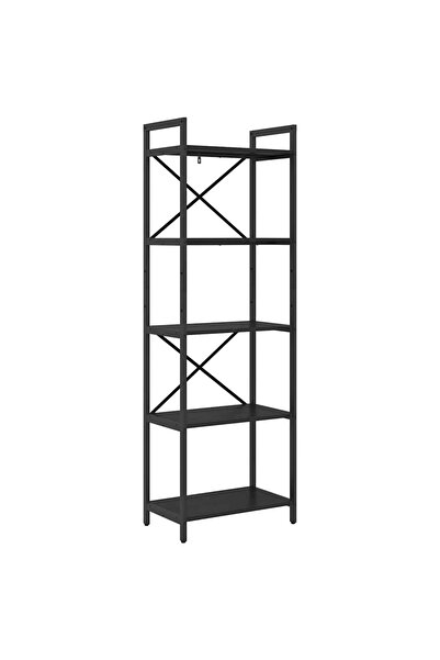 vidaxl Raft pentru cărți 5 niveluri 56 x 34 x 171 cm Lemn prelucrat