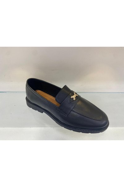 MARCO ROCCO Genuine Leather Buckle Detailed Casual Women's Shoes