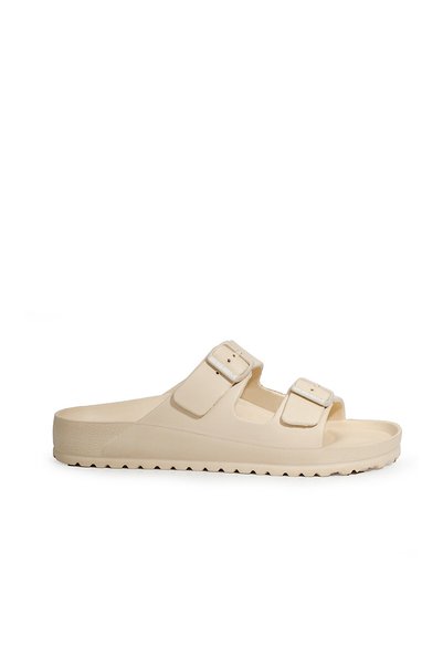 LC Waikiki Nevavm Esem Beige Women's Slippers with a Difference