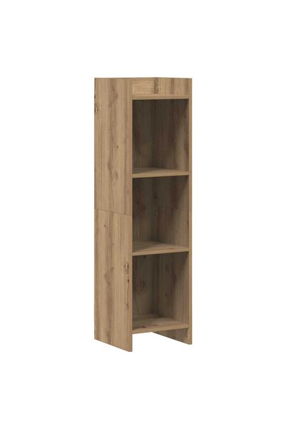 vidaxl Bibliotecă 3 niveluri 30 x 30 x 111 cm Stejar Artizanal
