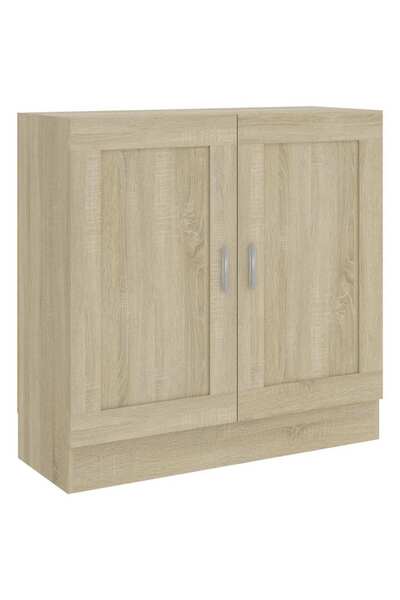 vidaxl Bibliotecă, stejar Sonoma, 82,5x30,5x80 cm, lemn prelucrat