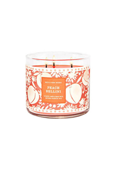 Bath & Body Works PEACH BELLINI SCENTED CANDLE 411 g