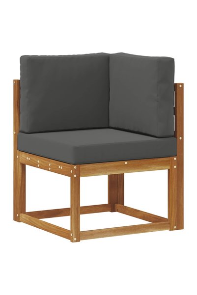 vidaxl Sofa Colțar pentru Exterior Lemn Solid de Acacia