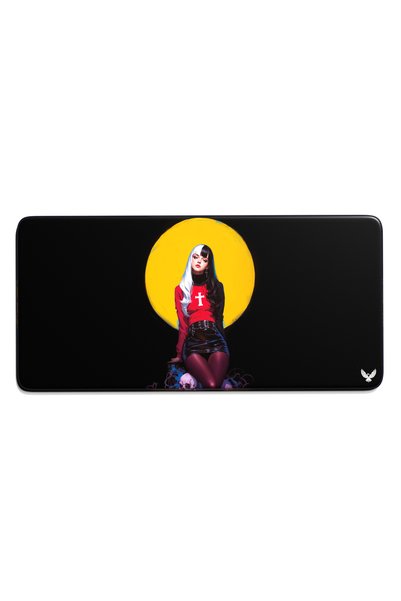 Ravenmox Oni 80x40 cm Büyük Boy Gaming Mouse Pad
