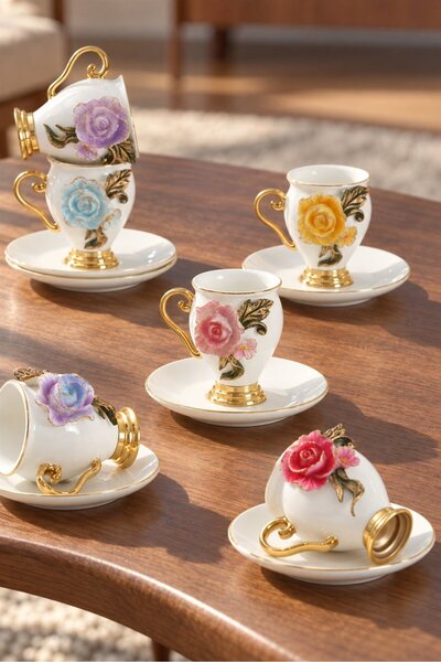 ACAR Cești de cafea - Multicolor