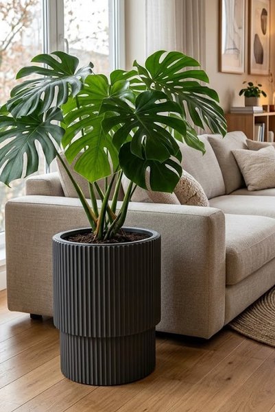 TEMMUZ HOME Vega İç Hazneli 20 Lt Geniş Hacimli Çift Katmanlı Saksı - 9 Lt Pr...