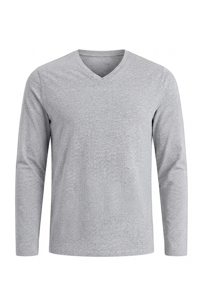 OMBRE Tricouri - Gri - Regular fit