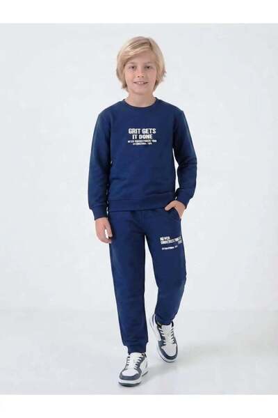DMB KİDS Boy's Waiter Tracksuit Set Dmb-4187