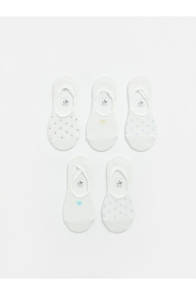LC Waikiki Nevavm with a Difference, Lcw Dream Ecru Patterned 5-Pack Women's ...