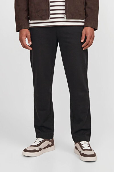 Jack & Jones Ανδρικό παντελόνι φόρμας με φαρδιά μπατζάκια και ψηλή ελαστική μ...