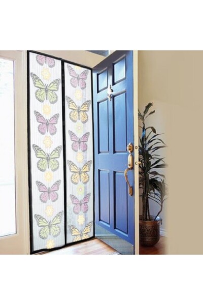 OEM Set de 2 plase magnetice anti-insecte 210 x 100 CM - Model Fluture