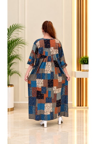 MORRISSA Ladies Jalabiya Cotton Free Size For Night And Day Easy To Wear Best For Gift
