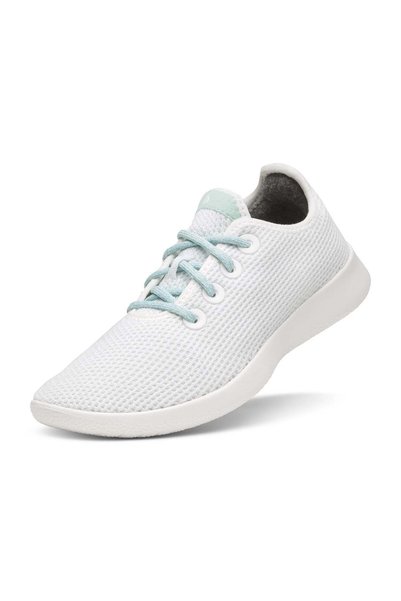 Allbirds Women's Tree Runners - Blizzard/Lux Liberty (Blizzard Sole)-Blizzard...