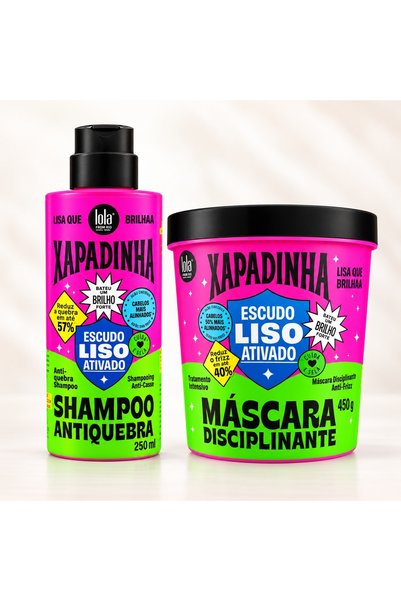 Lola Cosmetics Set Xapadinha: Șampon anti-rupere 250 ml + Mască disciplinatoa...