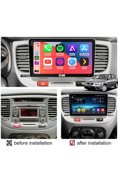 RM شاشة أندرويد من Roadmaster لسيارة كيا ريو موديل 2007-2011، 8 جيجابايت رام،...