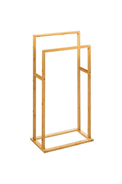 5five Simple Smart Suport prosoape 5Five din bambus, cu 2 brațe, 42x24x82 cm,...