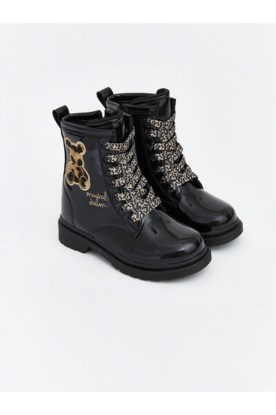 LC Waikiki Lcw Steps Black Baby Girl Boots with Nevavm Difference