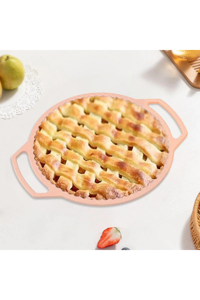 OEM Formă rotundă de copt din silicon – pentru tarte, straturi de tort, prăji...