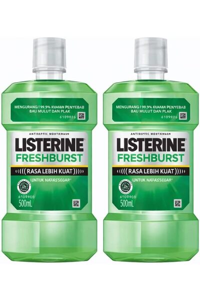 Listerine Freshburst Antiseptic Mouthwash for Bad Breath Plaque & Gingivitis ...