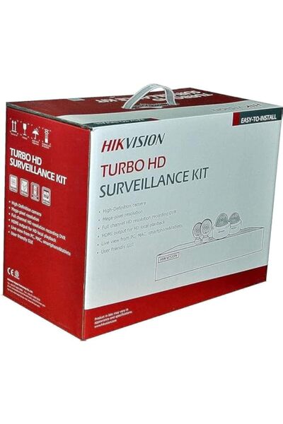 Hikvision CCTV Cameras & 4-Channel DVR 1080P - Full HD