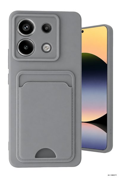 New Face حافظة CONCEPTA Newface Redmi Note 13 Pro 5G من السيليكون مع بطاقة كي...