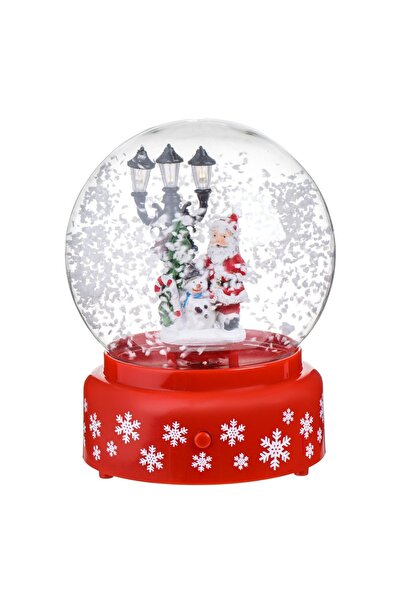 DD SHOP Glob de Zapada cu Mos Craciun Om de Zapada Muzica LED Ø18cm