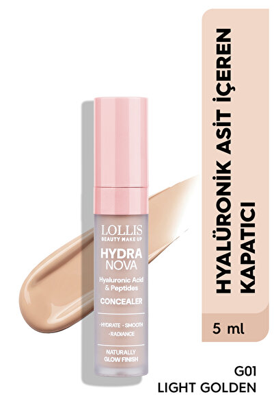Lollis Hydra Nova Hyalüronik Asid ve Peptit Concealer Nemli Bitişli Göz Altı ...