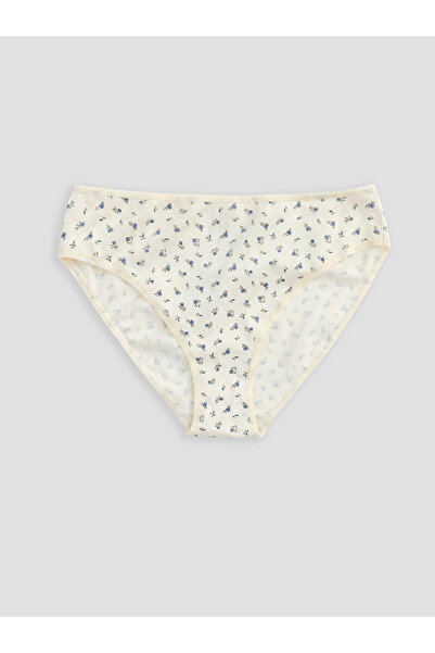 LC Waikiki LCW DREAM Ekru Desenli Bikini Külot 5'li