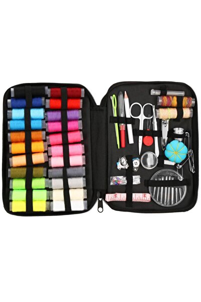 MyOfficeShop Trusă de cusut cu geantă de depozitare, 100 de piese