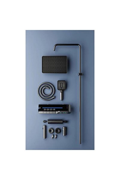OEM Set de duș premium cu 4 funcții, panou digital inteligent și duș tip ploa...