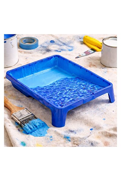 OEM Tavă de Vopsit Albastră 22x29x6 cm, pentru Role de până la 18 cm