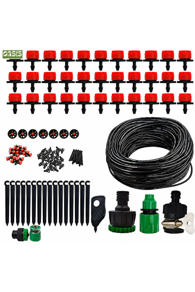 OEM Sistem de irigare automat 20M – Kit complet 4/7 mm pentru plante și flori...