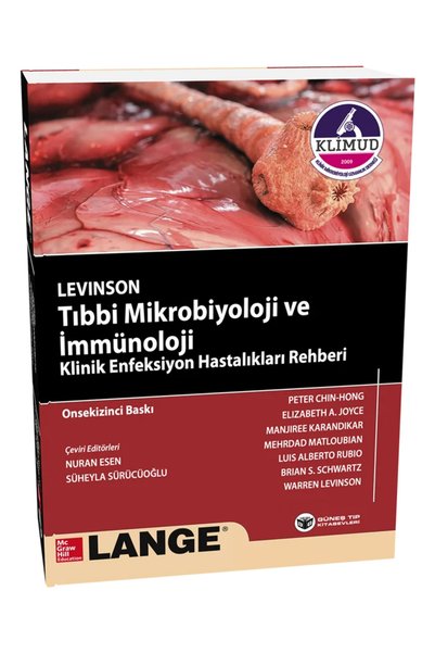 Güneş Tıp Kitabevleri Levinson - Tıbbi Mikrobiyoloji ve İmmünoloji Klinik Enf...