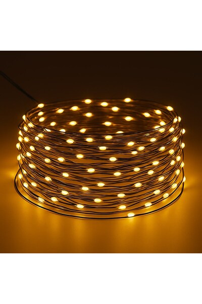 DD SHOP Instalatie de Lumini cu 200 de Becuri LED Fairy Lights Copper de Inte...