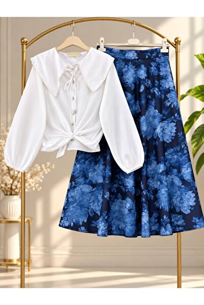 VOLT CLOTHİNG Seturi din două piese Colecția Modest - Bleumarin - Regular