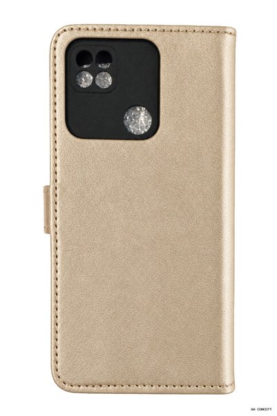 New Face حافظة هاتف CONCEPTA Newface Poco C40 Tr S Plus (132558) - ذهبي