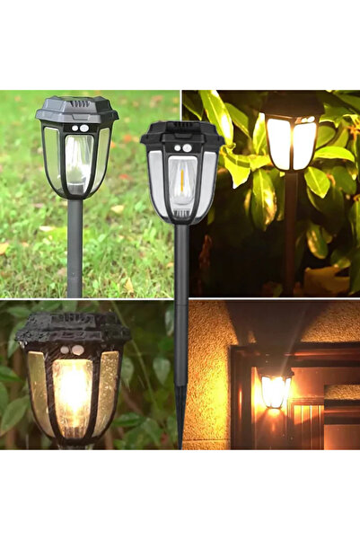 OEM Set de 4 lămpi solare, cu montare dublă, perfecte pentru perete, gard, al...