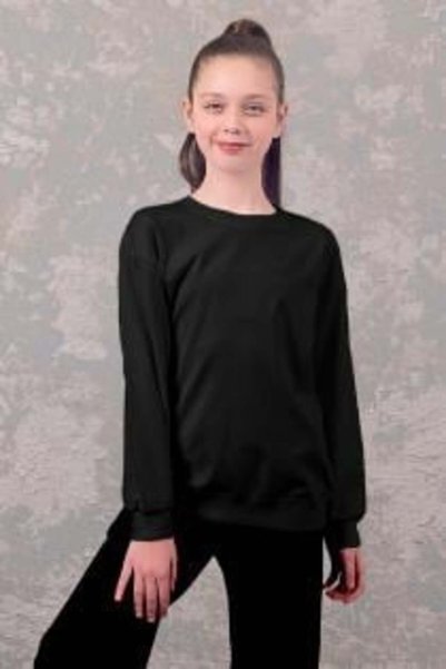 DMB KİDS Girl's Solid Color Sweatshirt Dmb-5928
