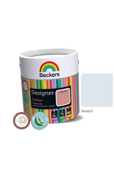 Beckers Designer Colours Vopsea Beckers Designer pentru pereți, mată neutră, ...