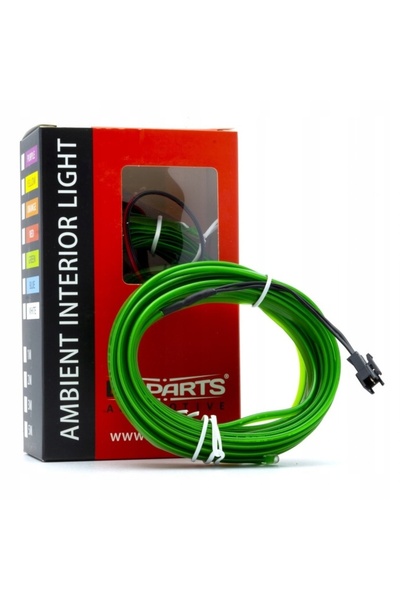 EinParts Automotive EINPARTS Bandă LED ambientală de 5M pentru mașină 24V cu ...