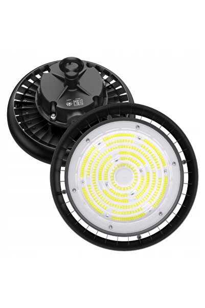 NO BRAND Lampa LED HighBay UFO 150 W, 30.000 lm, 4.000 K, IP65, pentru depozi...