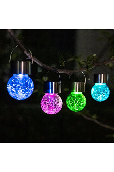 NO BRAND LUMINI SOLARE DE EXTERIOR COLORATE IMPERMEABILE SET DE 12