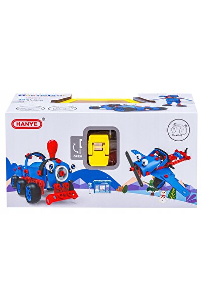 DK Set de construcție pentru copii în cutie, Vehicule flexibile, 142 piese. 6...