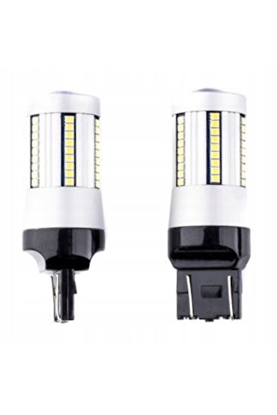 EinParts Automotive Becuri LED EINPARTS W21/5W 7443 pentru mașină 6000K CANBU...