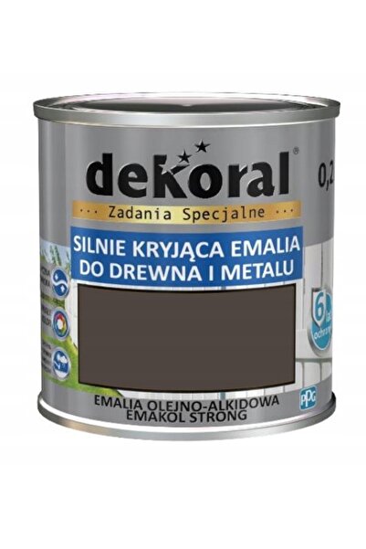 DEKORAL EMAKOL email puternic pentru lemn și metal, bronz, 5L