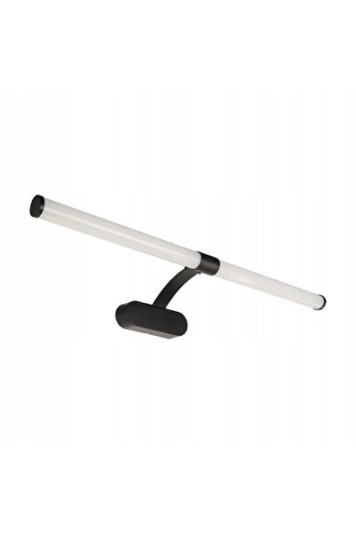 GoLED Aplică LED de baie 8W, neagră, montată pe perete, pentru deasupra oglin...