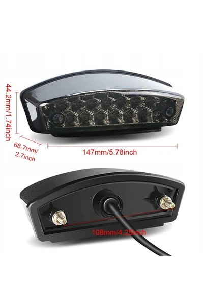 LTC Stop spate quad cu LED pentru Bashan Loncin Cross 125 150 200