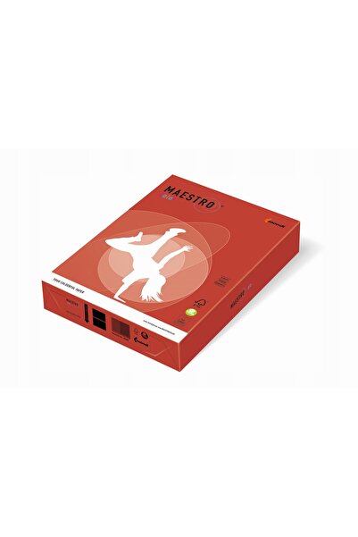 Maestro Hârtie roșie A4 160g - 250 coli