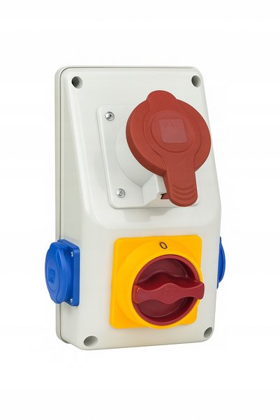 PAWBOL R-BOX KOMPAKT tablou de distribuție 1x16A/4P 2x250V 0/1 IP44